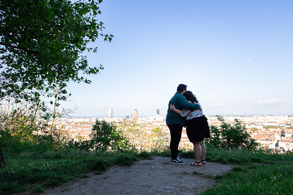 Photo de couple au jardin des curiosités
