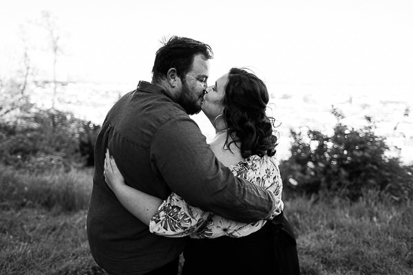 Séance photo de couple au jardin des curiosités à Lyon