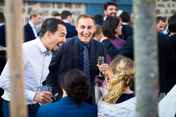 Photos des invités d'un mariage près de Bourgoin