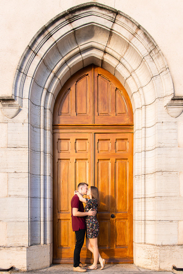 Séance engagement en Savoie avant le mariage