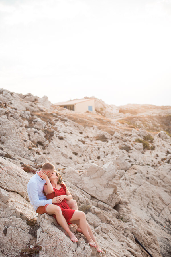 Photo de couple à la baie des singes