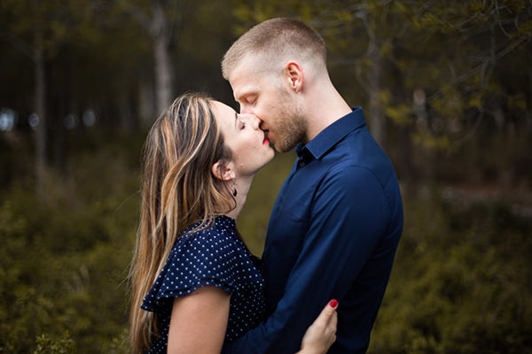 Séance engagement avant mariage à Cassis