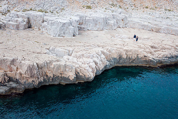 Séance photo en couple à Cassis