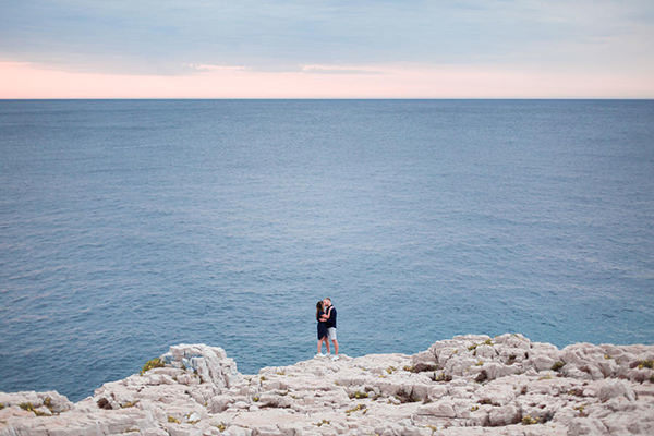 Shooting photo de couple à Cassis