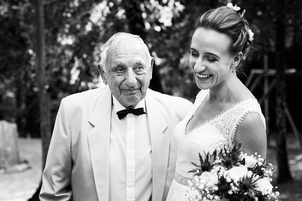 Émotions sur une cérémonie laïque au domaine de Tourieux