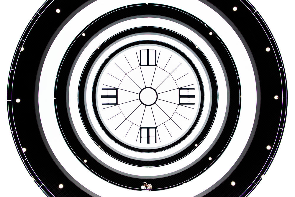 Photo de couple sur un mariage à Lyon