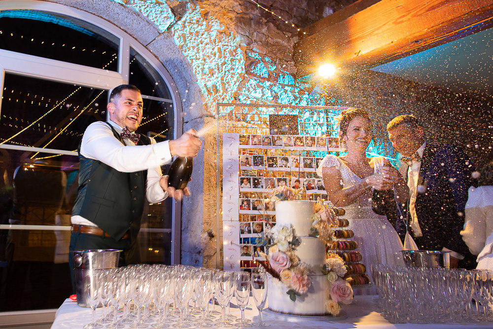 Reportage photo sur une soirée de mariage au domaine de Tourieux