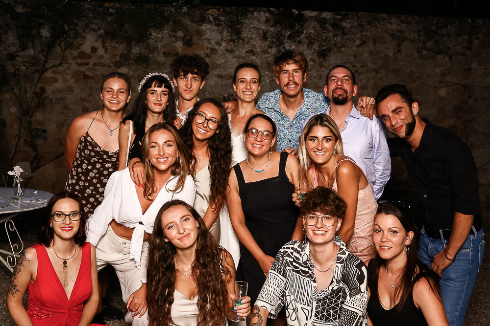 Photobooth sur un mariage au domaine de Tourieux