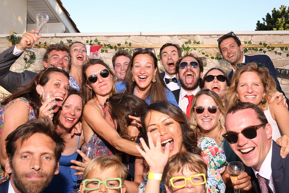 Photobooth sur un mariage près de Lyon
