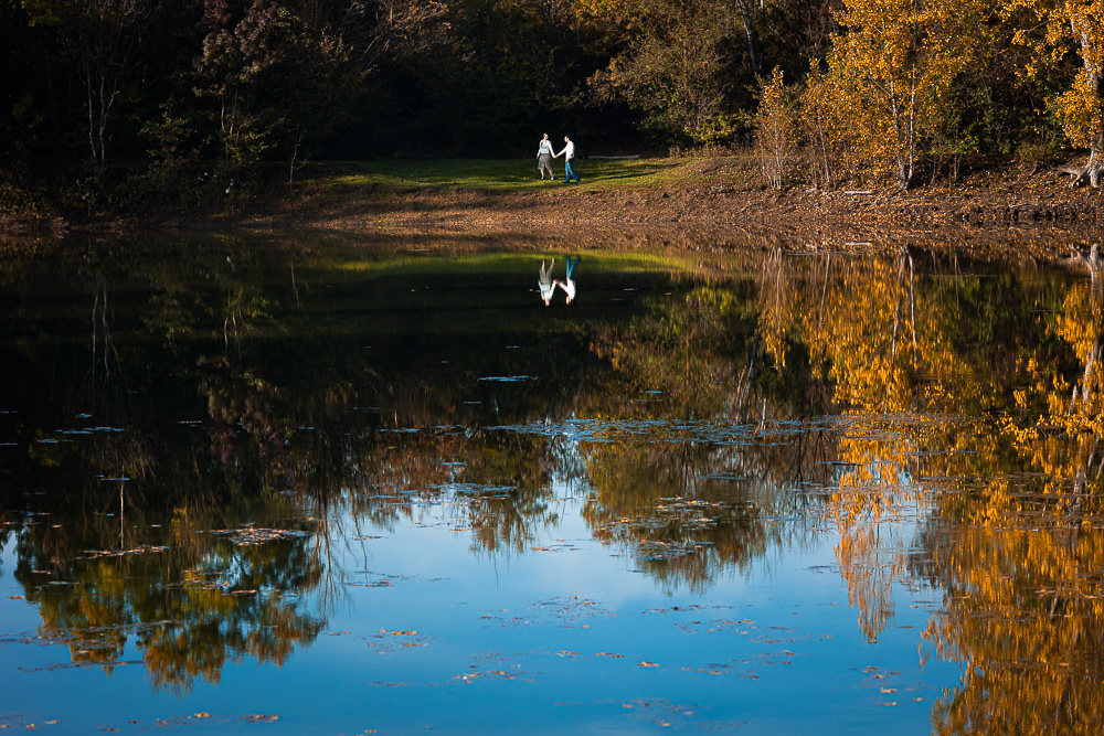 Séance photo de couple à Anse dans le beaujolais