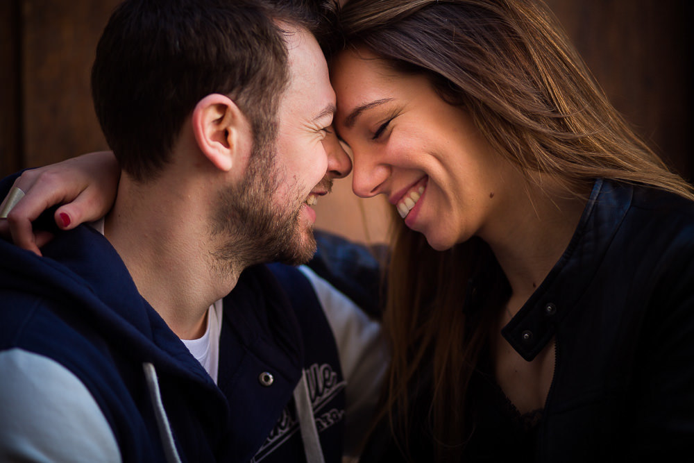Séance photo en couple au vieux Lyon